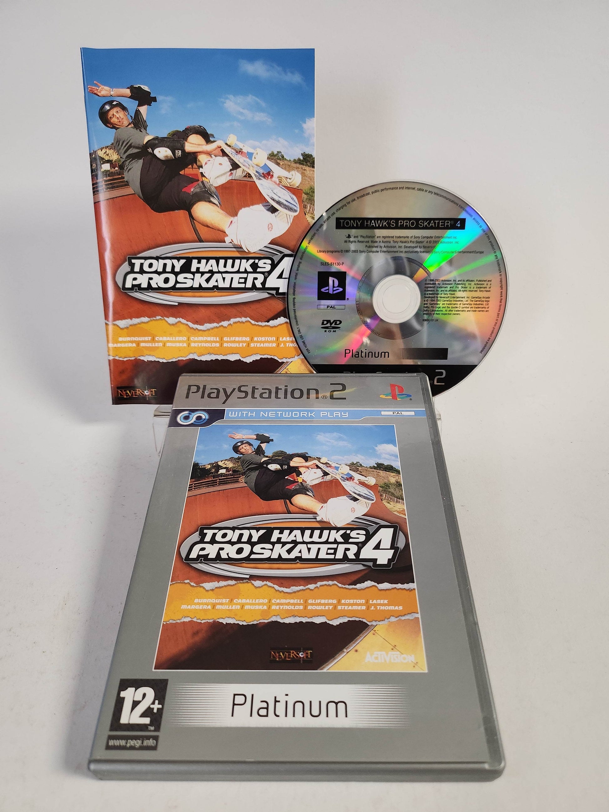 Tony Hawk's Pro Skater 4 Platinum Playstation 2 - Feniks Gameshop