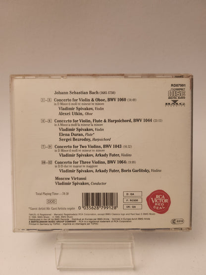 Bach Concertos: Vladimir Spivakov Moscow Virtuosi CD