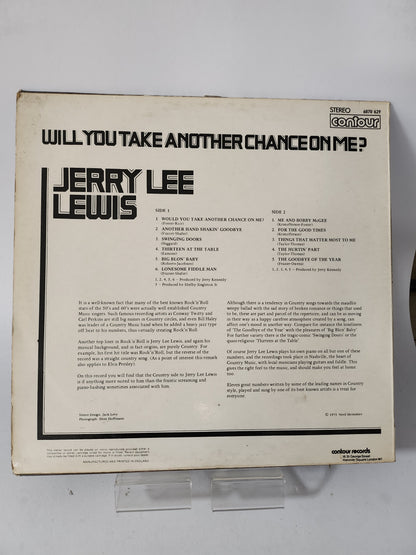 Will You Take Another Chance on Me? Jerry Lee Lewis LP Vinyl