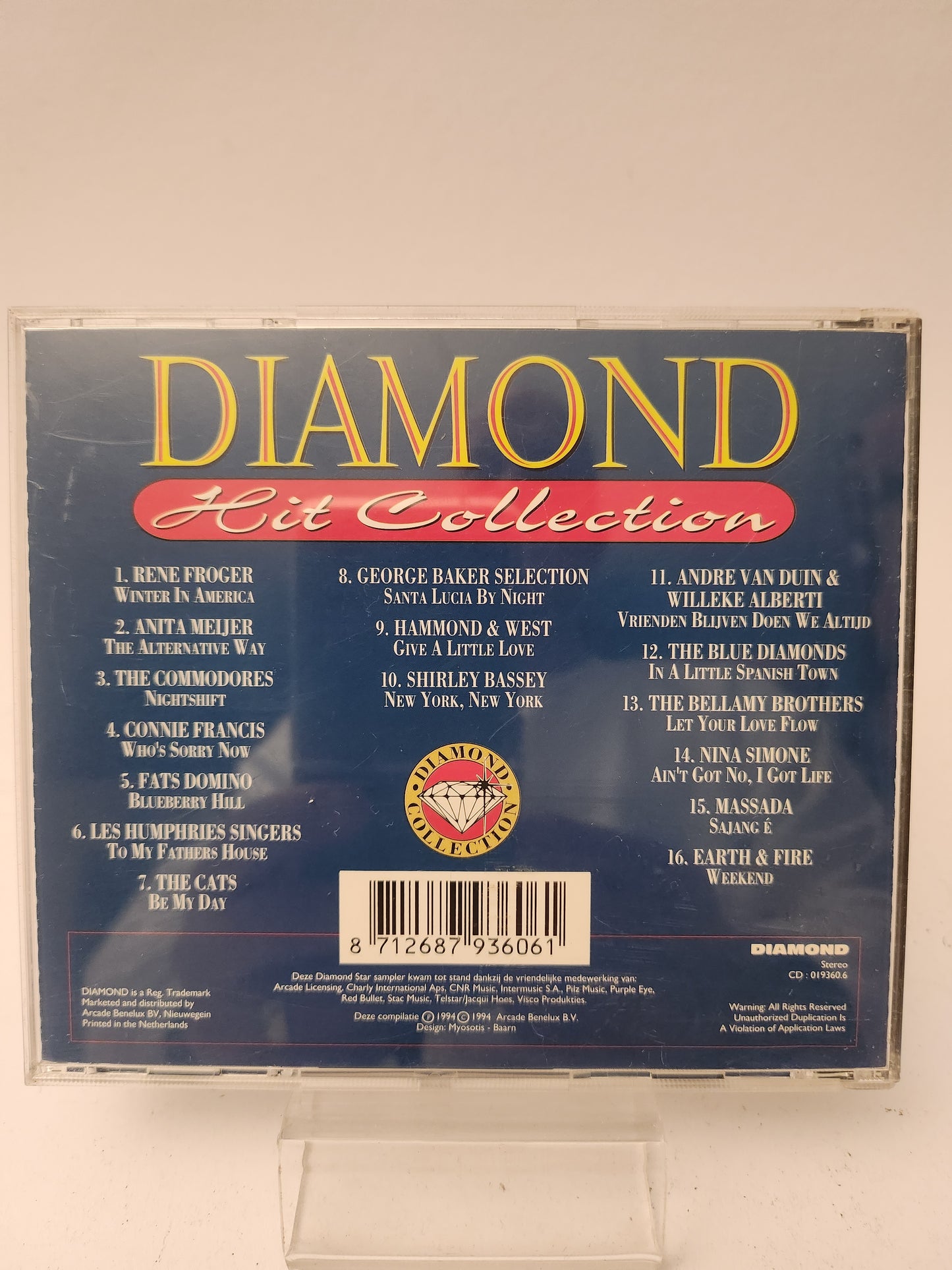 Diamond Hit Collection CD
