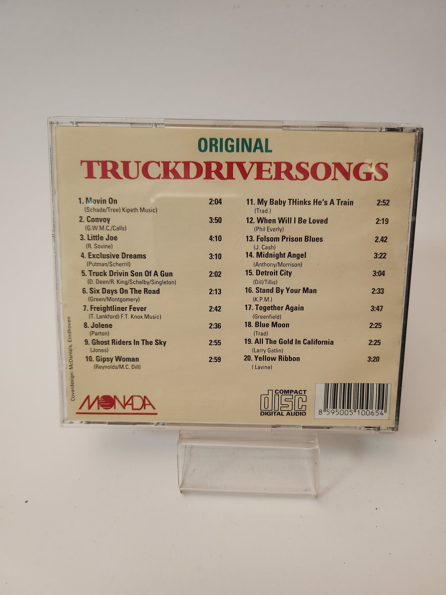 Original Truckdriver Songs CD