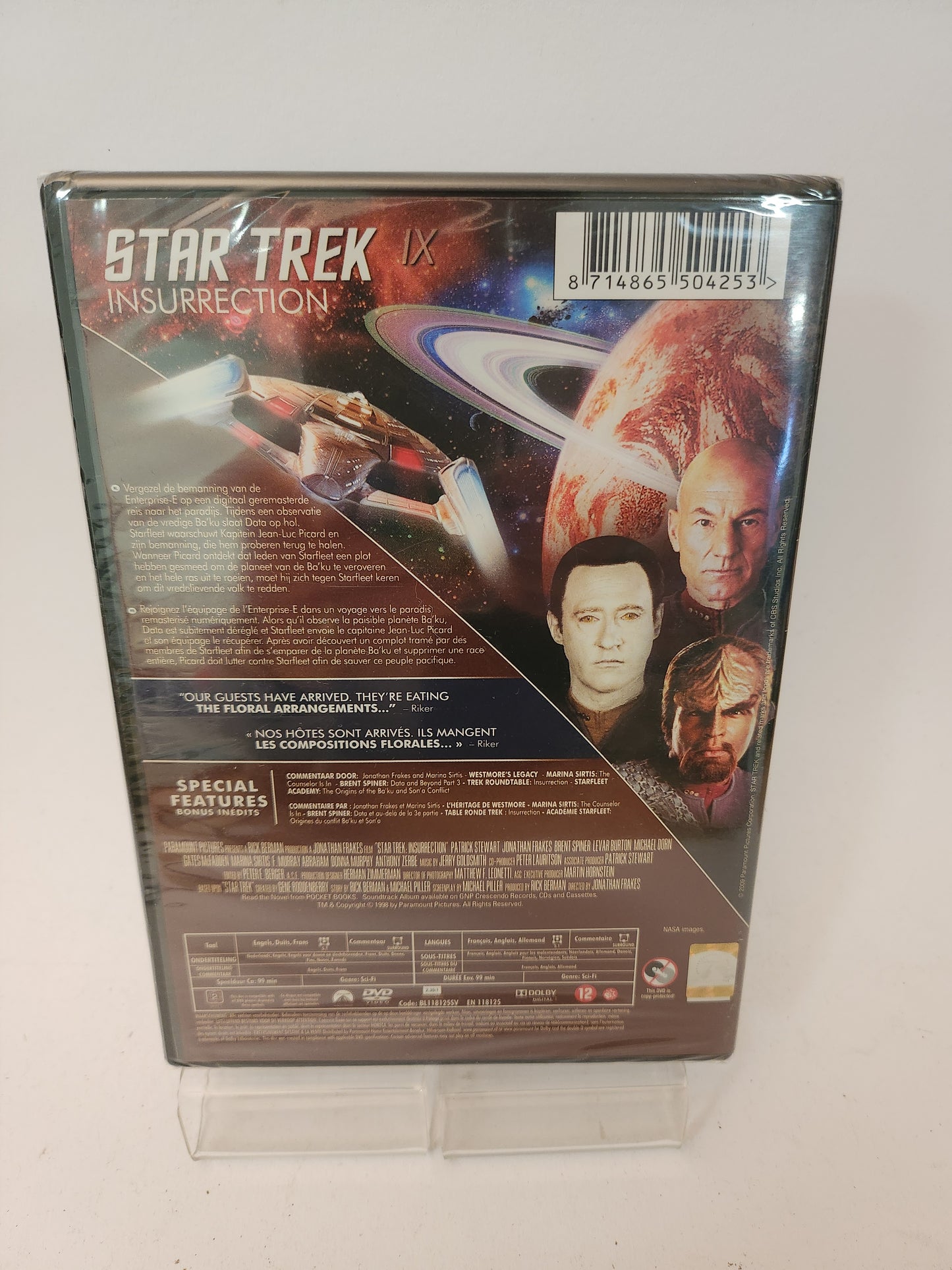 Star Trek Unsurrection geseald DVD