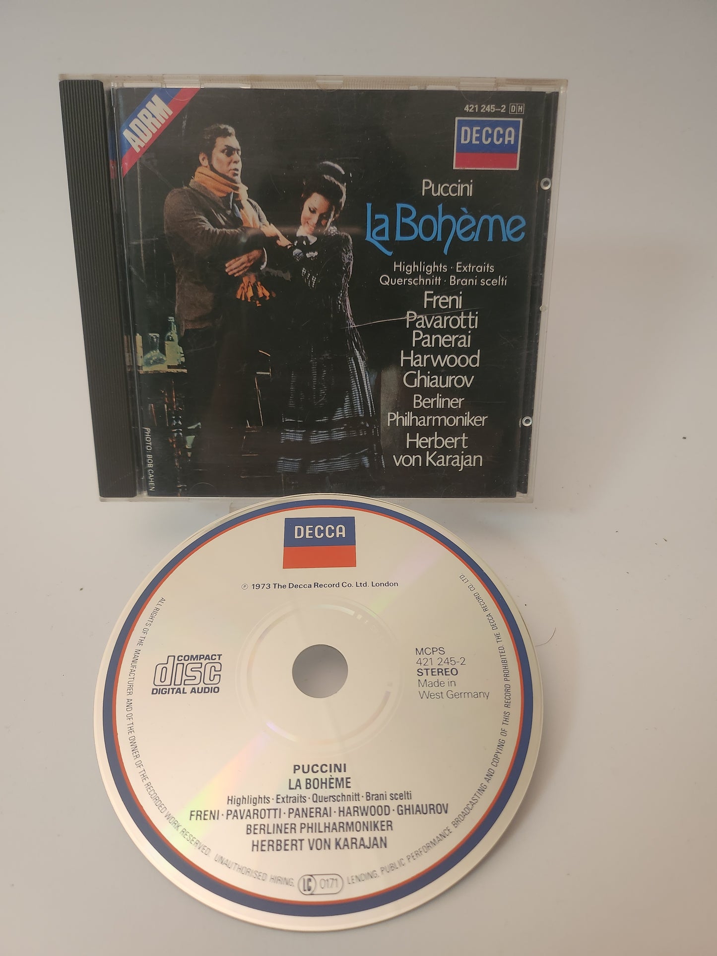 Puccini: La Boheme CD