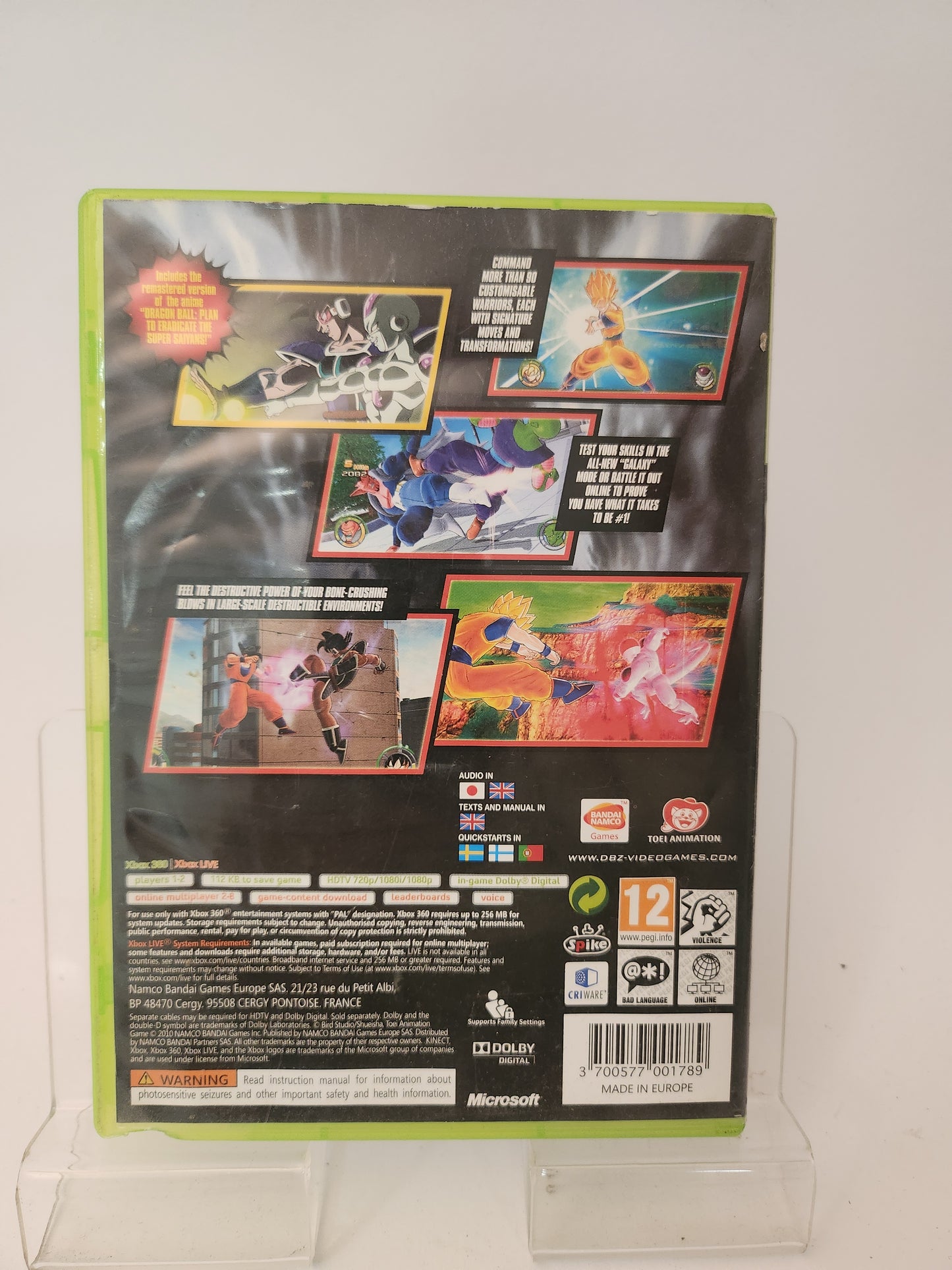 Dragon Ball Raging Blast 2 Xbox 360