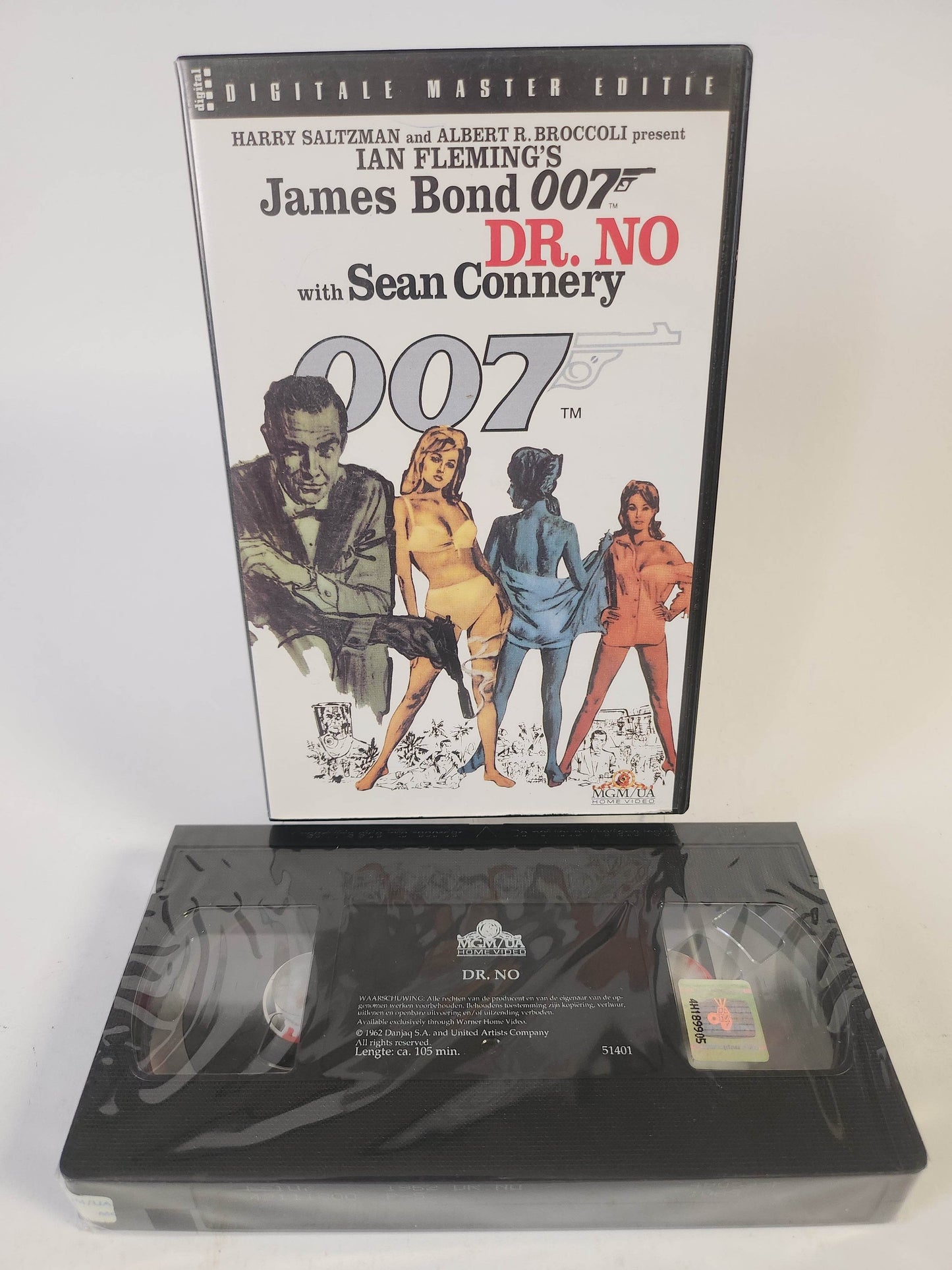 007 James Bond: Dr No geseald VHS - Feniks Gameshop