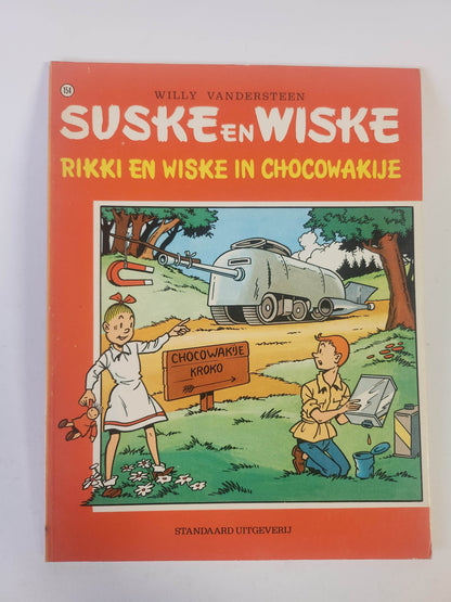154: Rikki en Wiske in Chocowakije Suske en Wiske - Feniks Gameshop