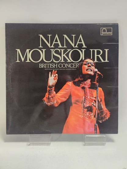 Nana Mouskouri: British Concert LP Vinyl