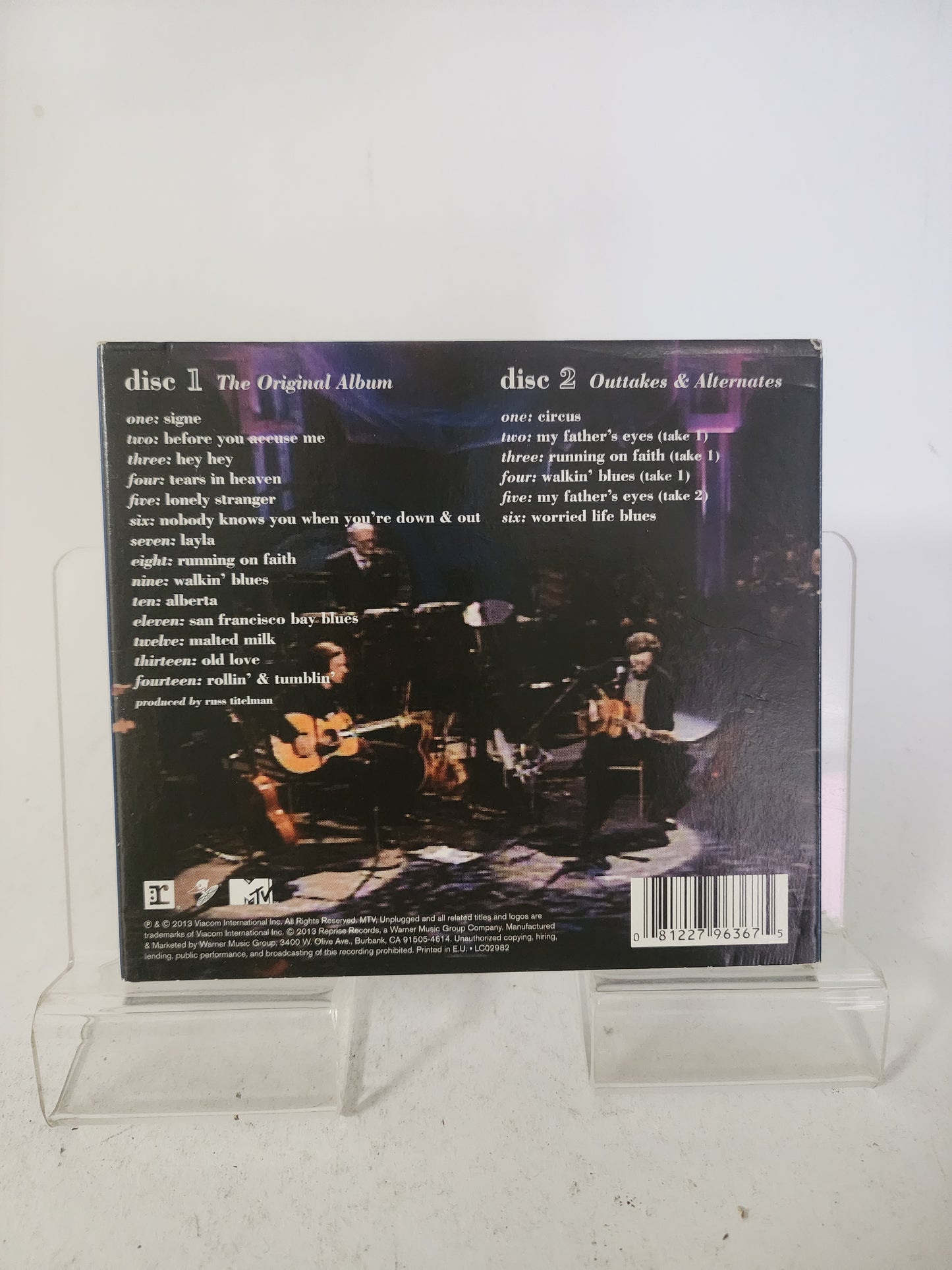 Eric Clapton Unplugged Deluxe Dubbel CD