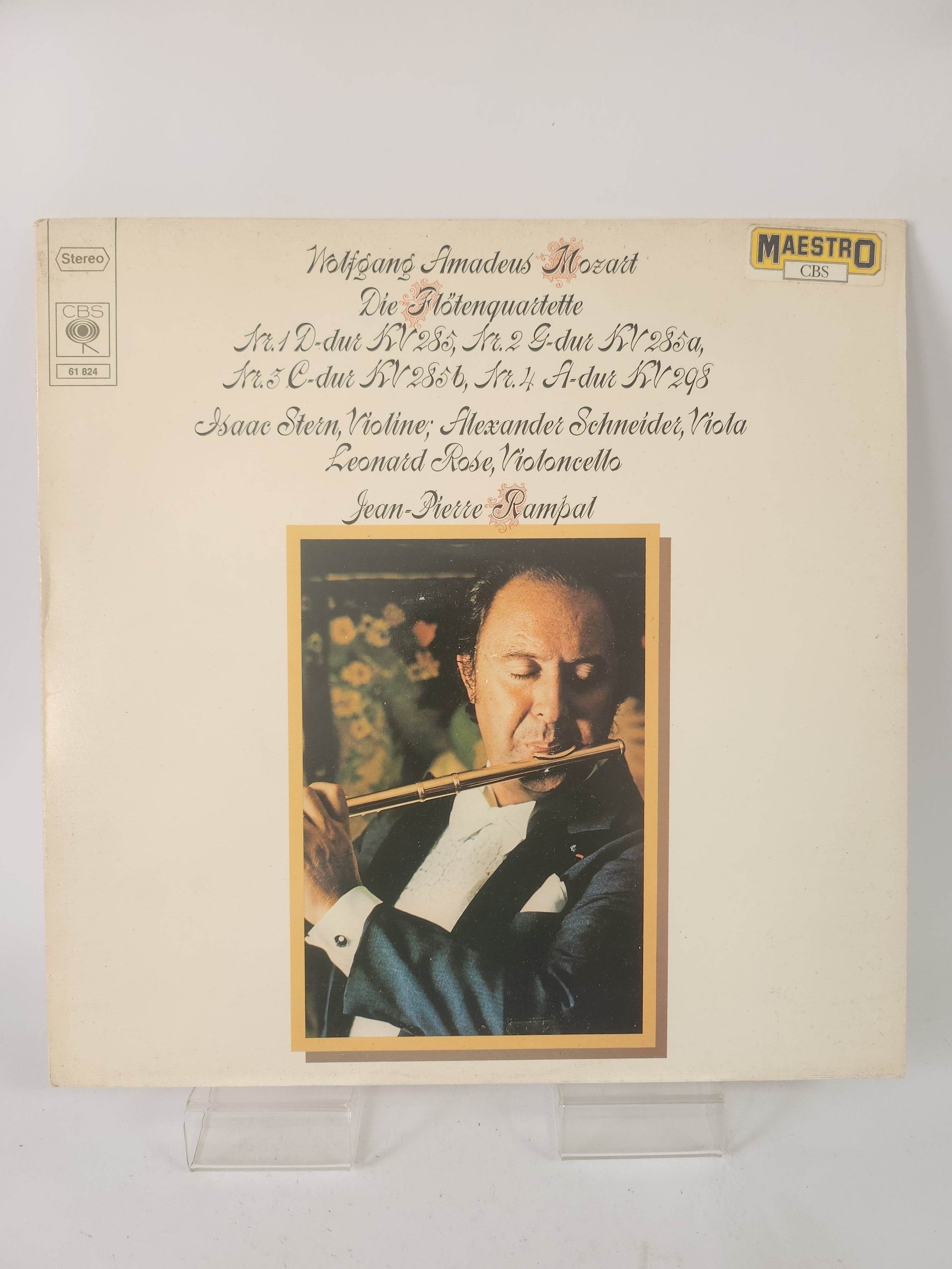 Wolfgang Amadeus Mozart: Die Flötenquartette LP Vinyl - Feniks Gameshop