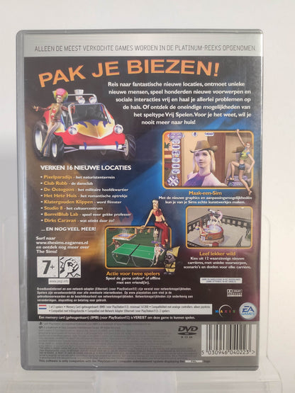 Sims Erop Uit Platinum Edition Playstation 2 - Feniks Gameshop