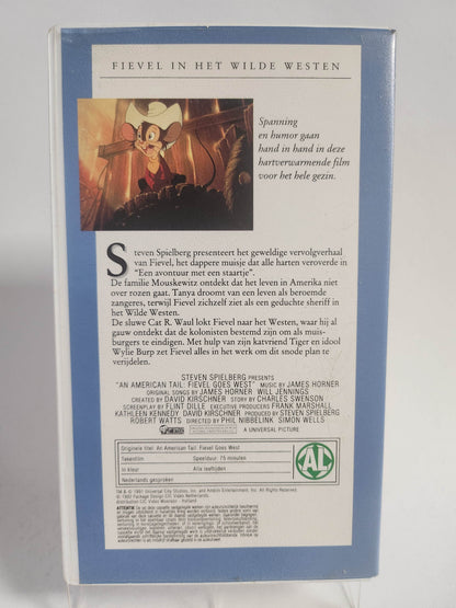 Fievel in het Wilde Westen VHS Kids - Feniks Gameshop