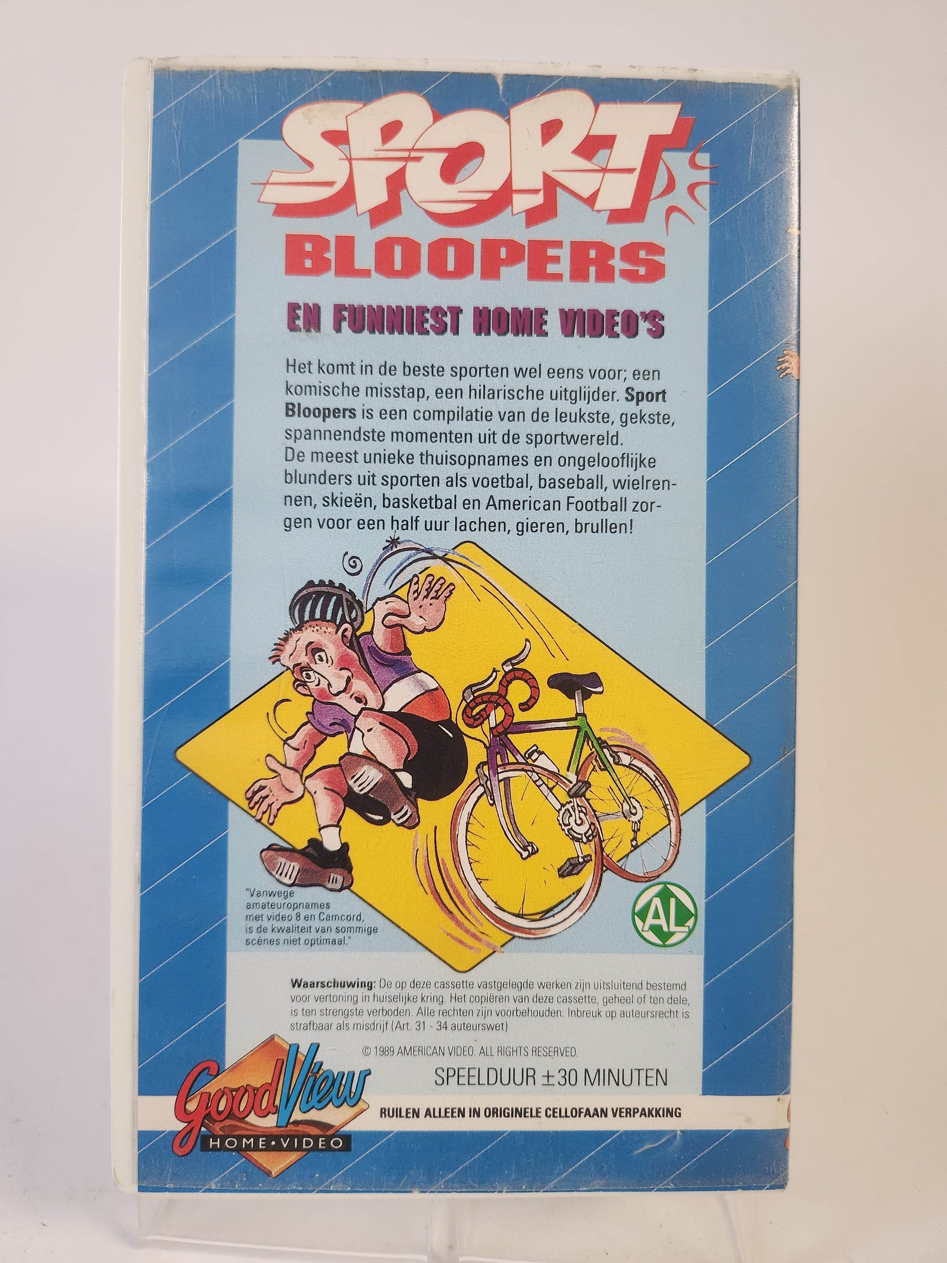 Sport Bloopers en Funniest Home Videos VHS - Feniks Gameshop