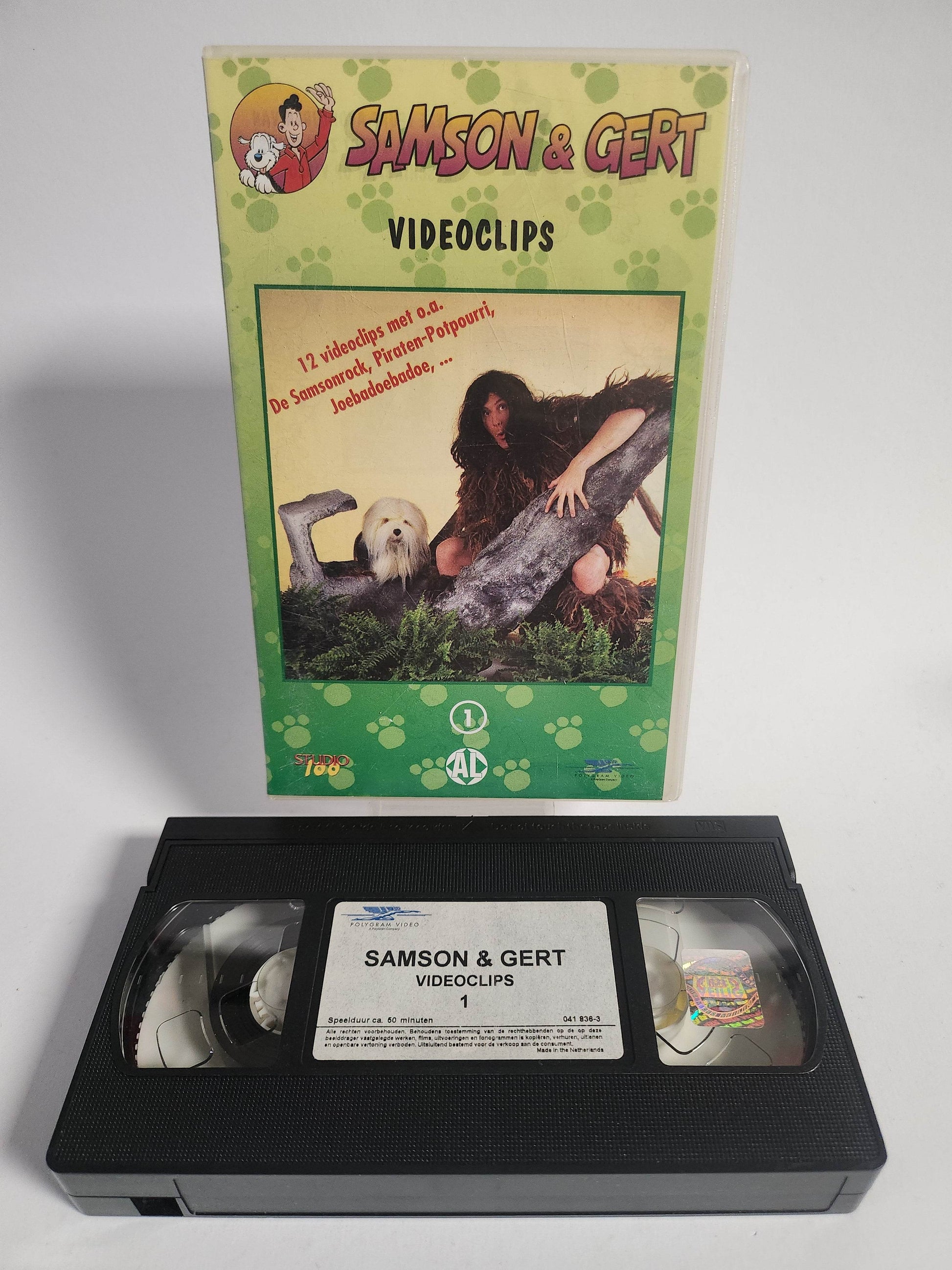 Samson & Gert Videoclips VHS - Feniks Gameshop