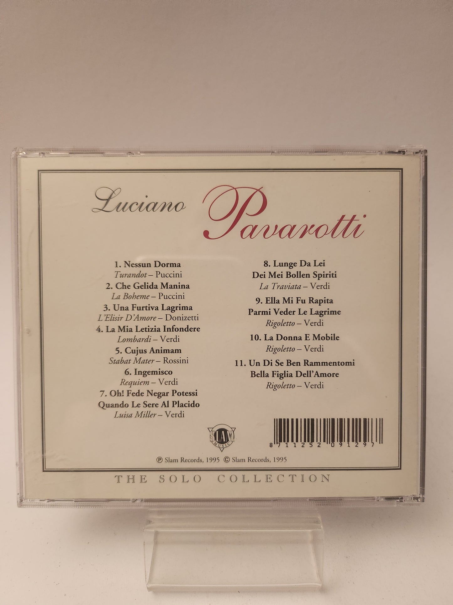 Luciano Pavarotti: the Solo Collection CD