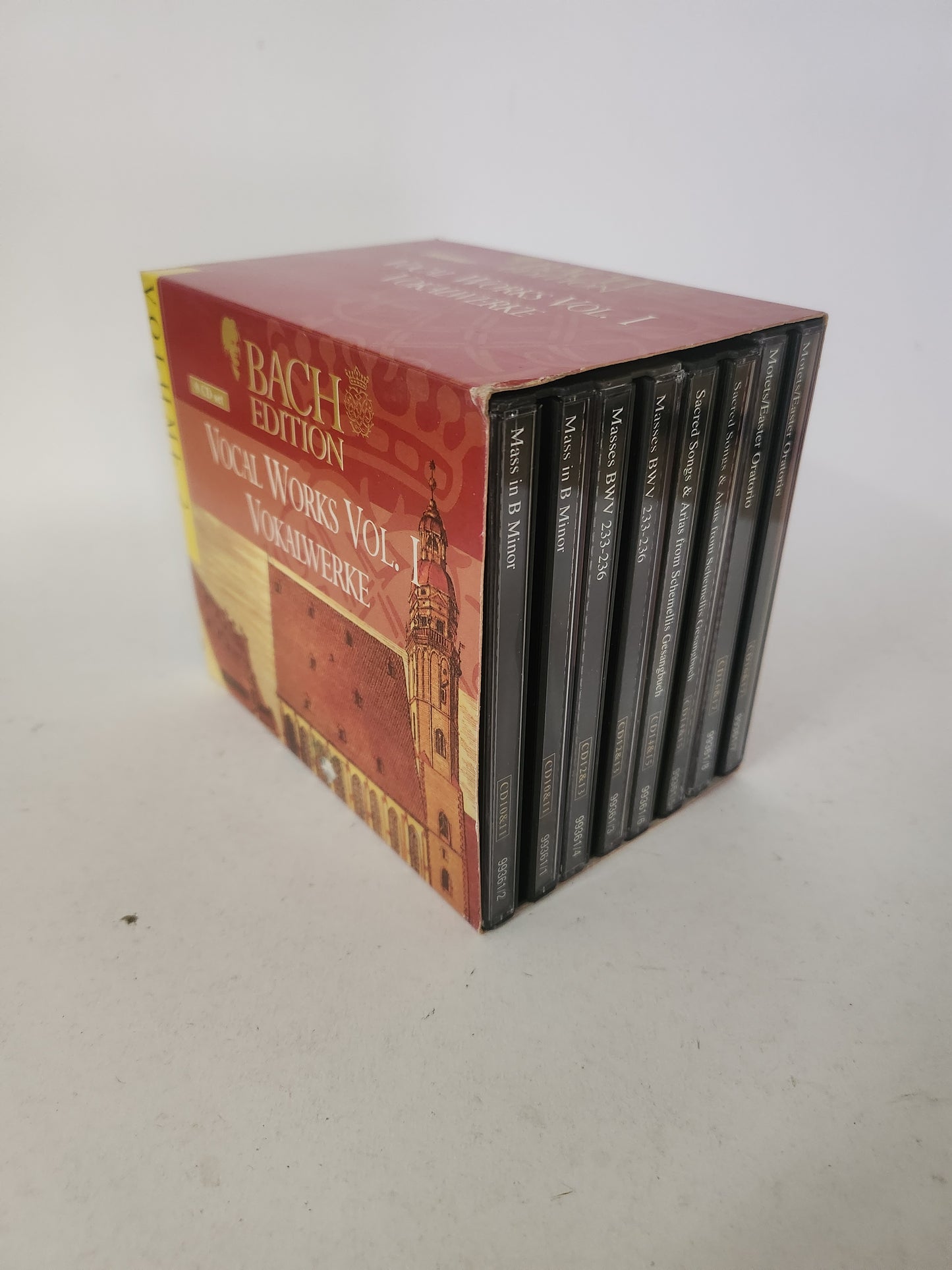 Bach Edition Vocal Works Vol 1 Vokalwerke 8 CD Box