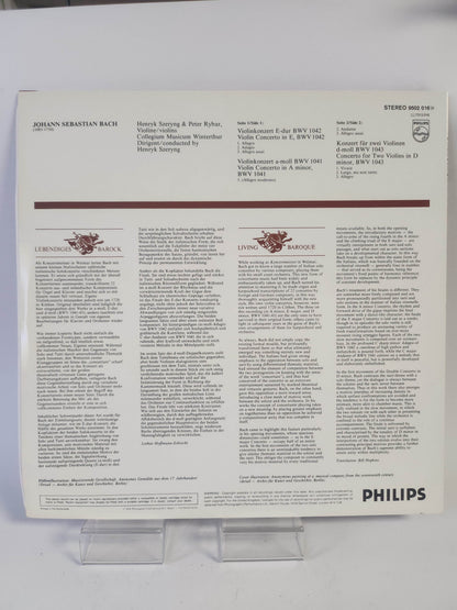 Henryk Szeryng: Bach LP Vinyl - Feniks Gameshop