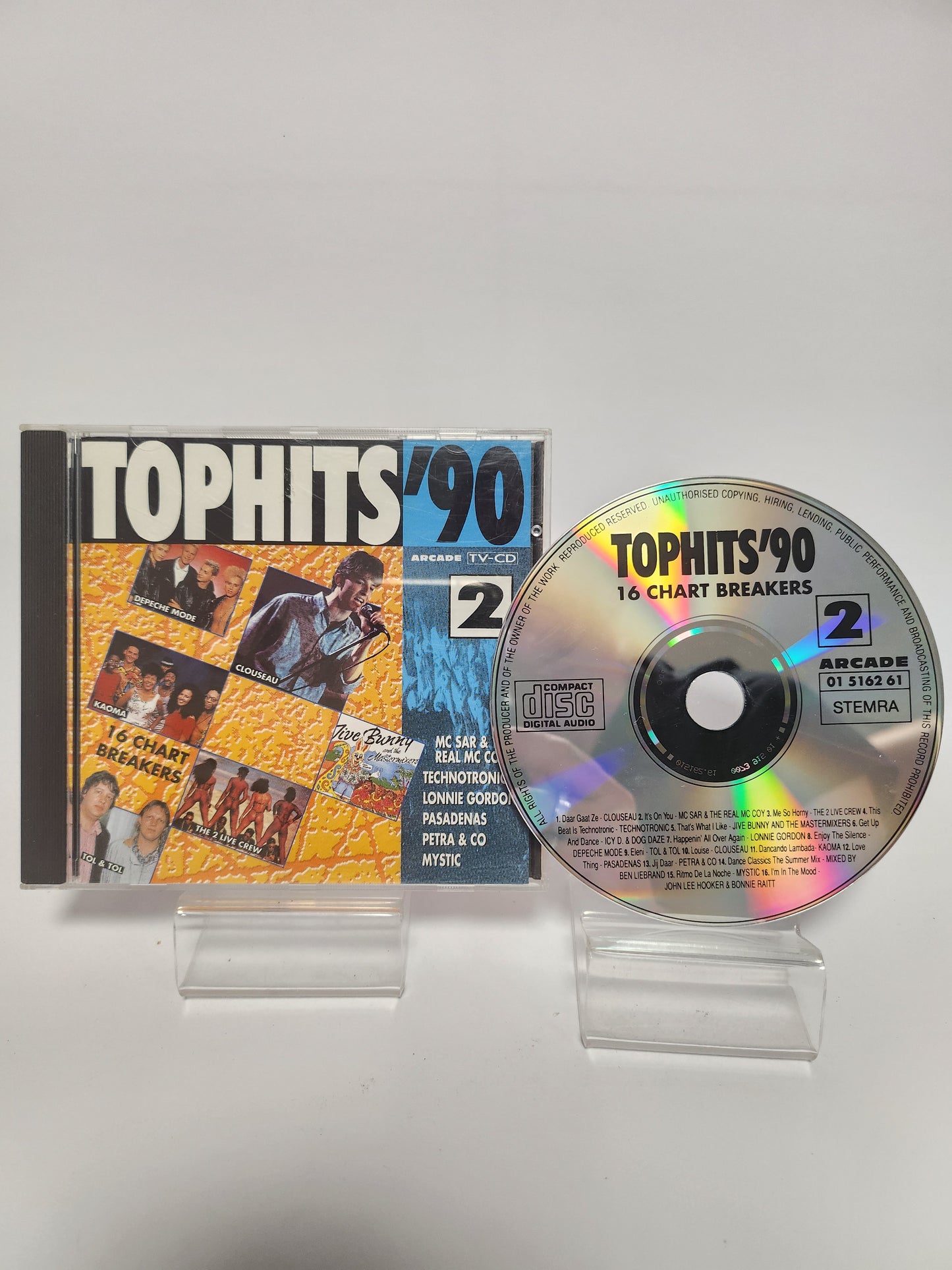 Tophits '90 Volume 2: 16 Chart Breakers CD