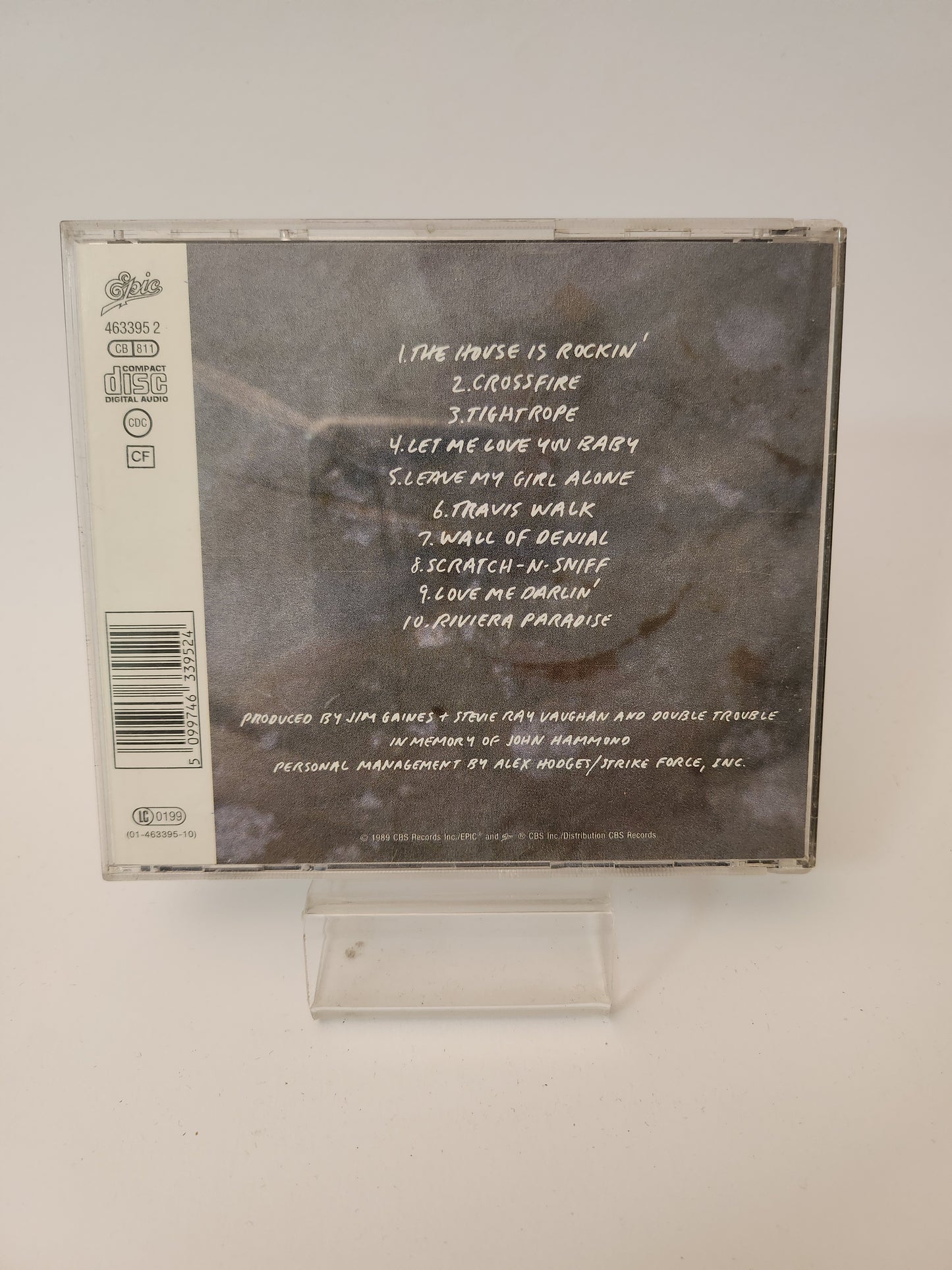 Stevie Ray Vaughan and Double Trouble in Step CD