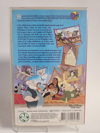 Pocahontas II "Reis naar een Nieuwe Wereld" VHS Kids