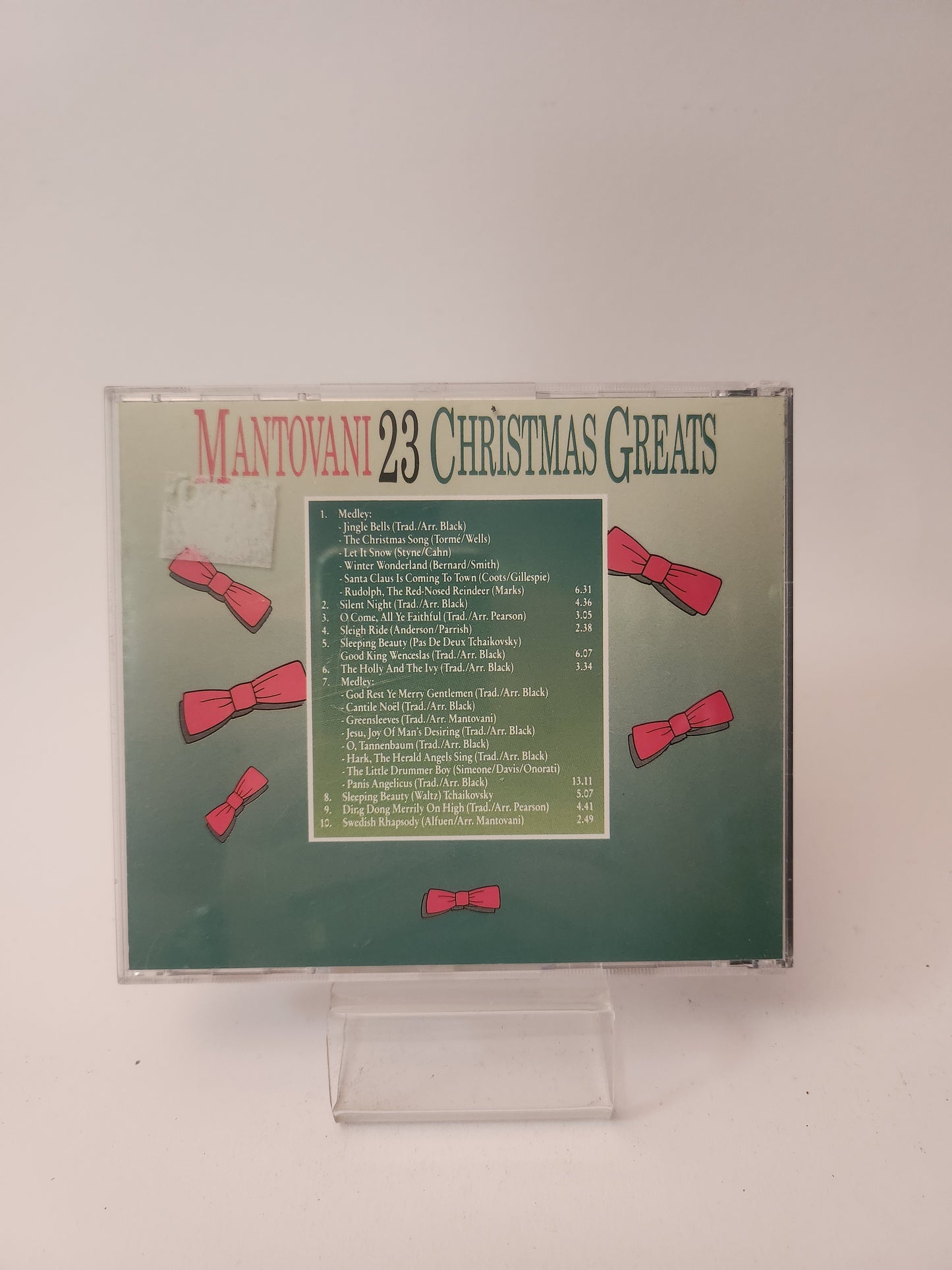 Mantovani: 23 Christmas Greats CD