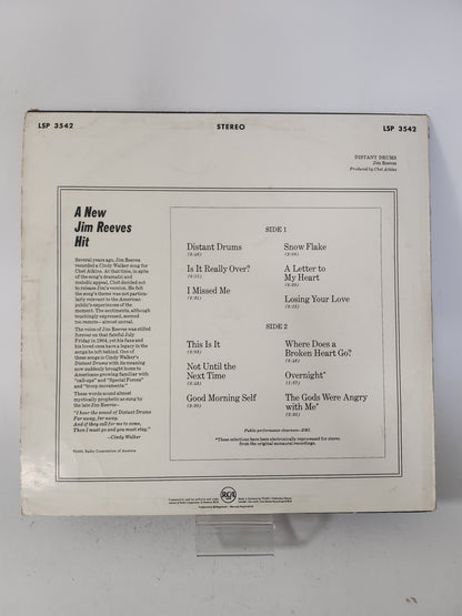 Distant Drums: Jim Reeves LP Vinyl