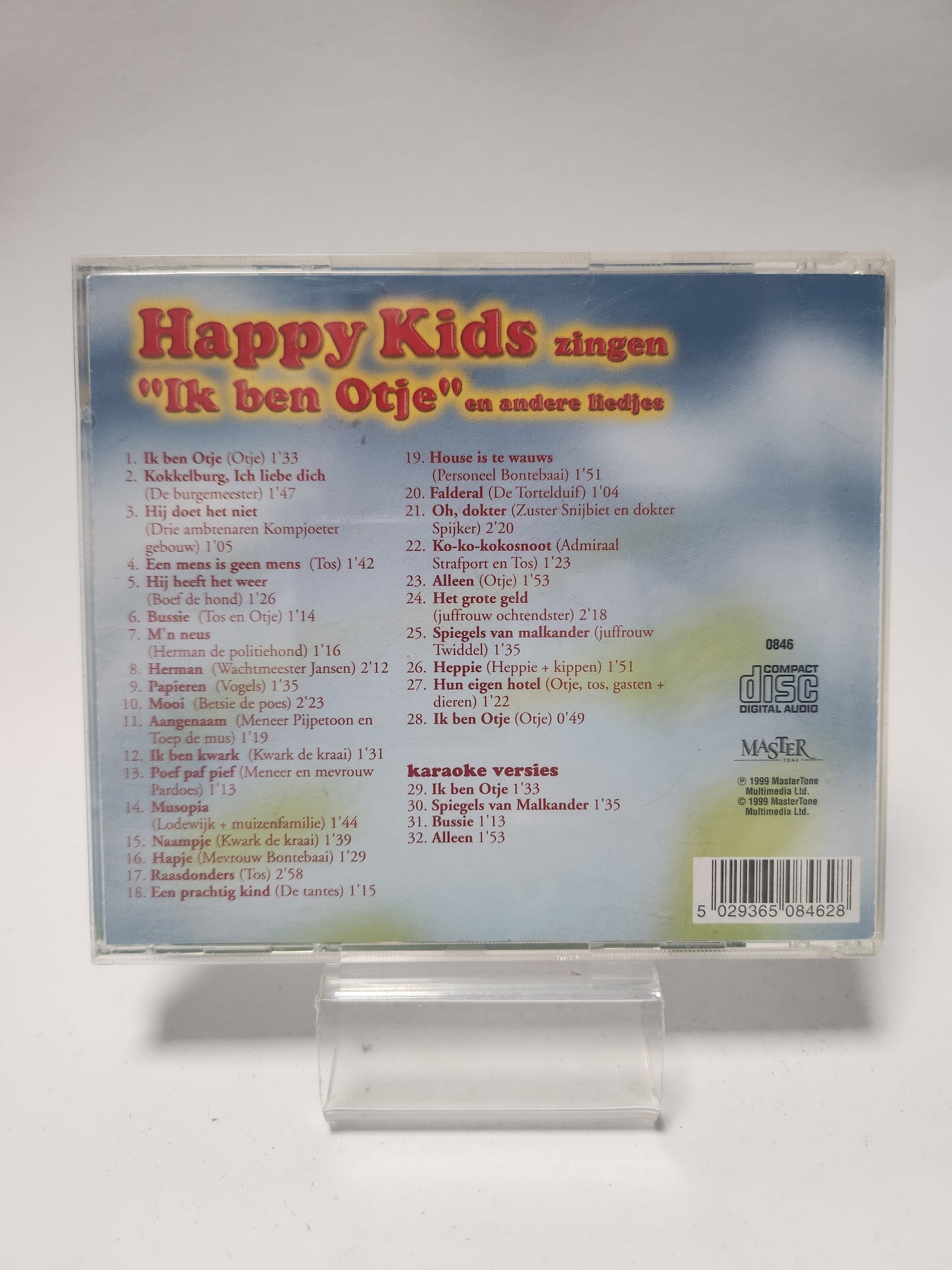 Happy Kids zingen "Ik ben Otje" CD