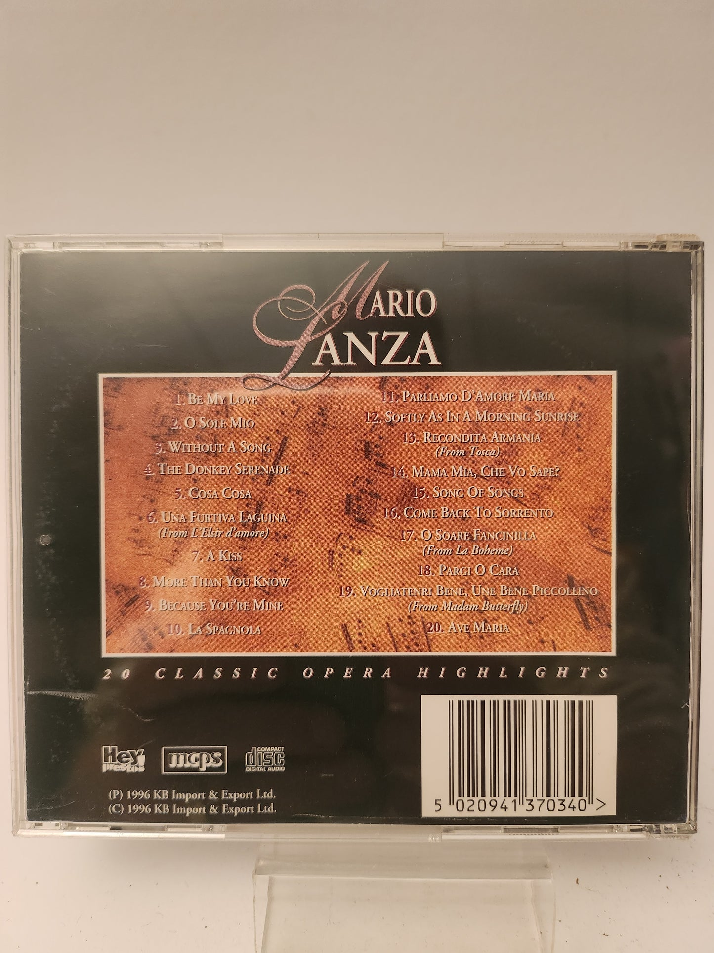 Mario Lanza CD