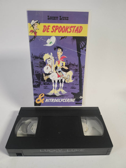 Lucky Luke: de Spookstad & Nitroglycerine VHS Kids - Feniks Gameshop