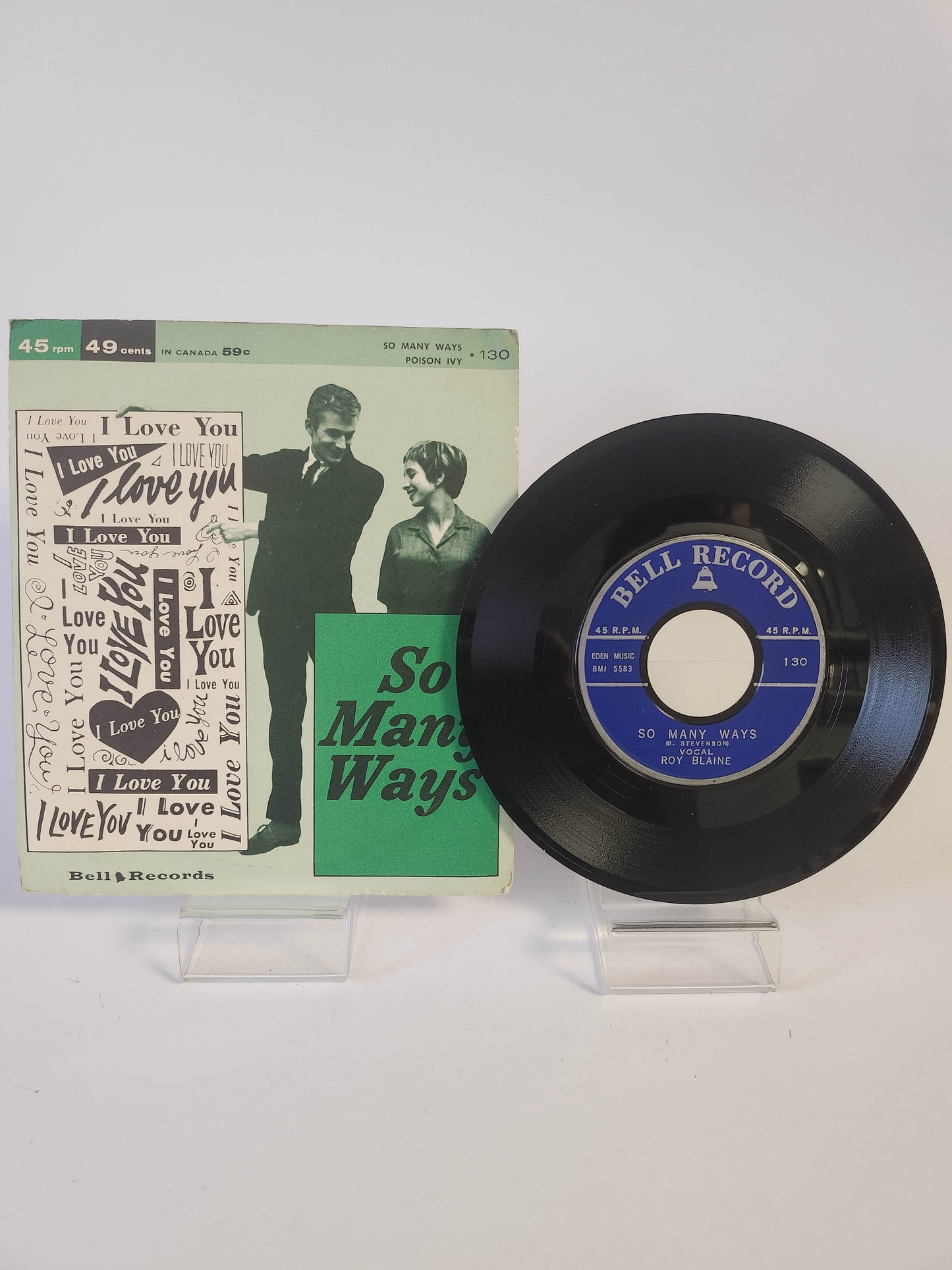 Bell Records No 130 Single Vinyl - Feniks Gameshop