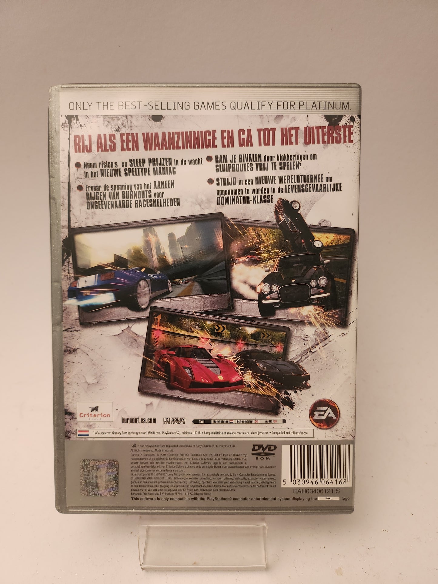 Burnout Dominator Platinum (No Book) PlayStation 2