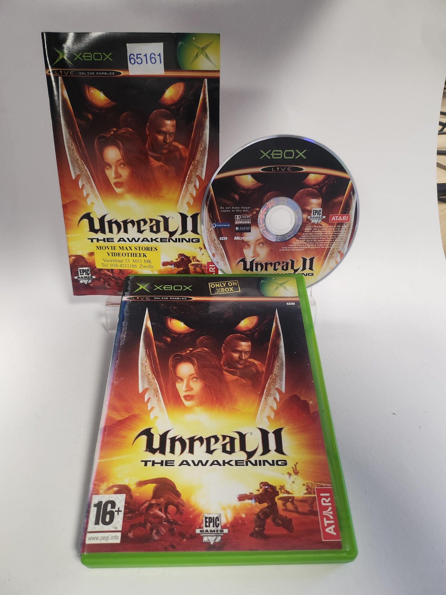 Unreal II the Awakening Xbox Original