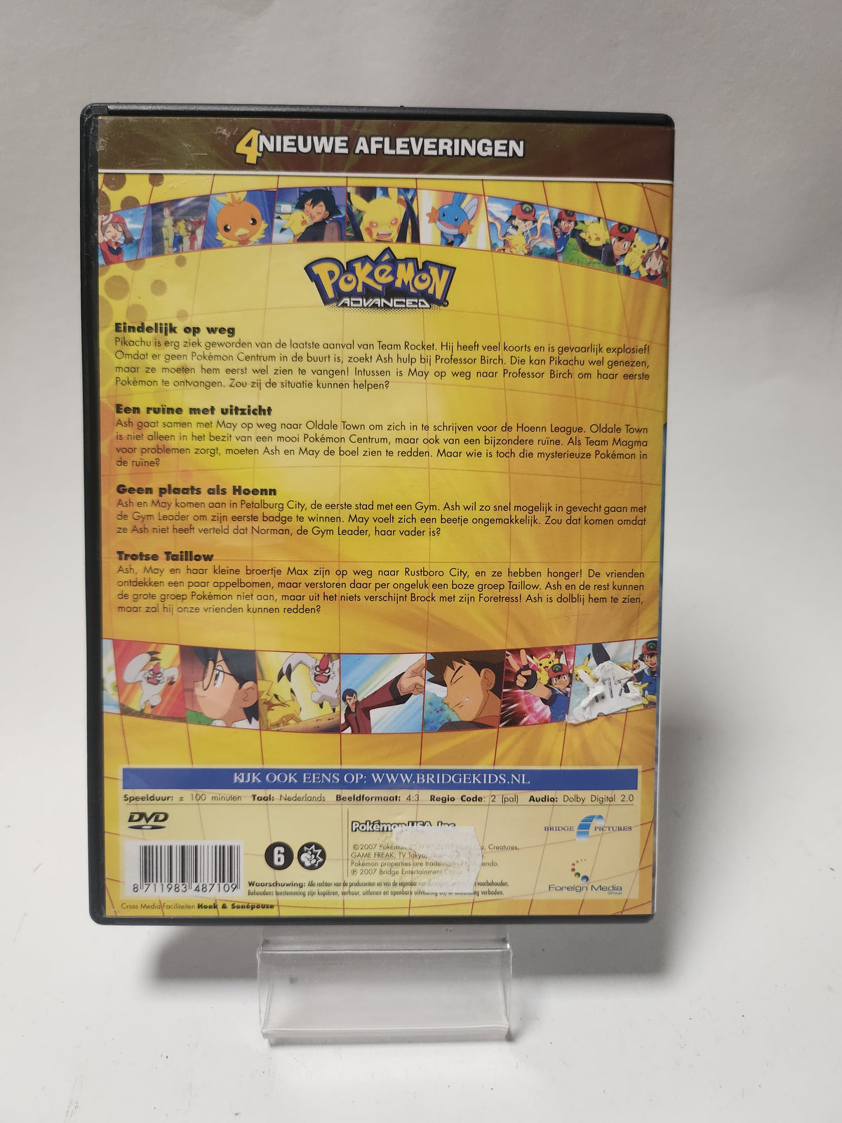 Pokemon Advanced Deel 1: Eindelijk op Weg Dvd Kids