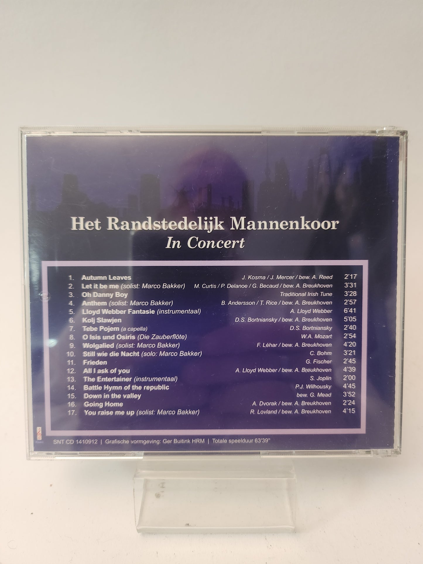 Randstedelijk Mannenkoor: in Concert CD