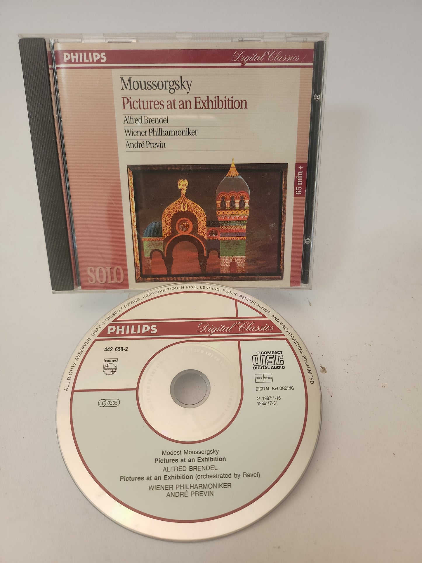 Moussorgsky: Pictures at an Exibition CD