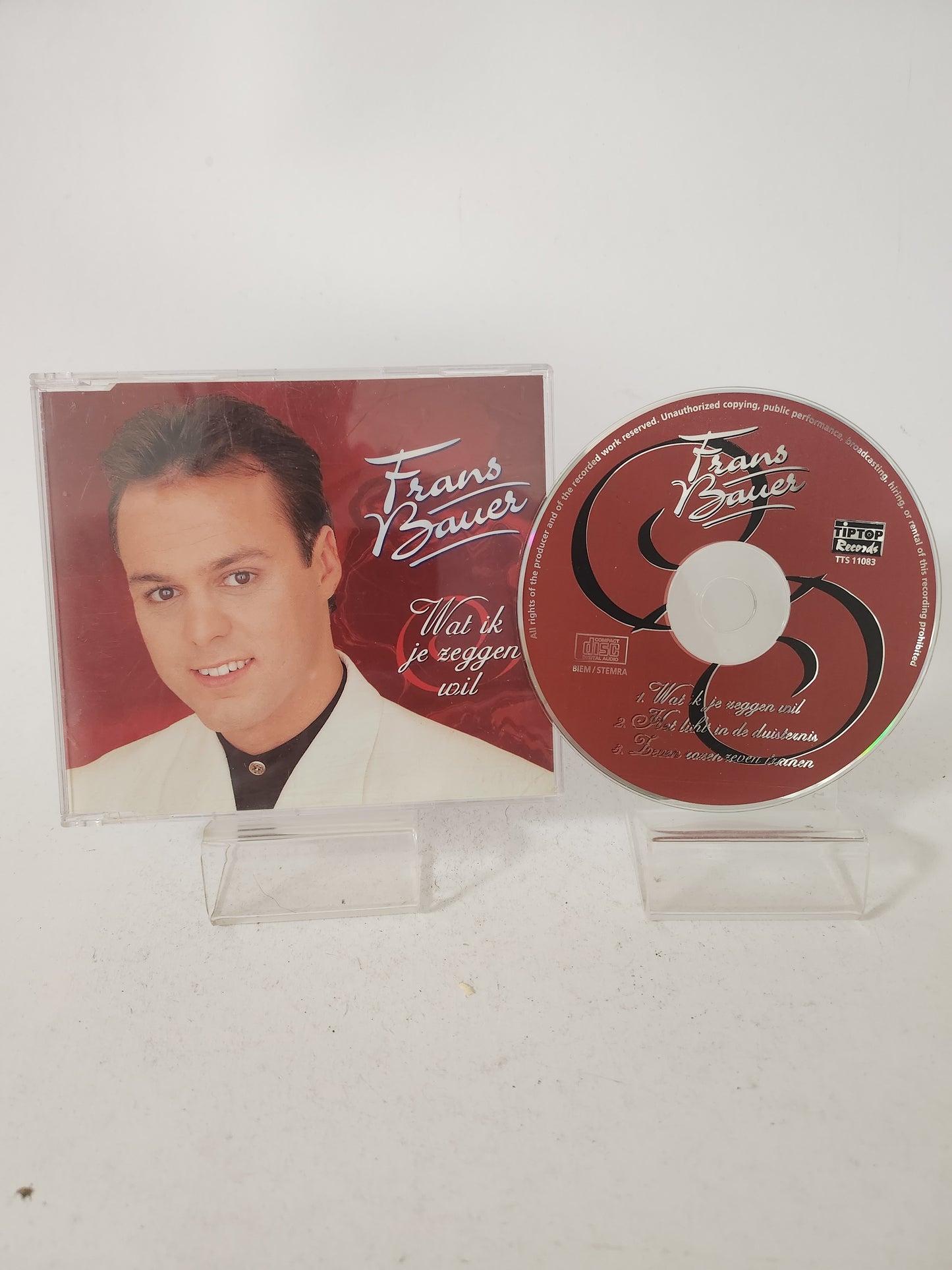 Frans Bauer: Wat ik je Zeggen Wil CD Single