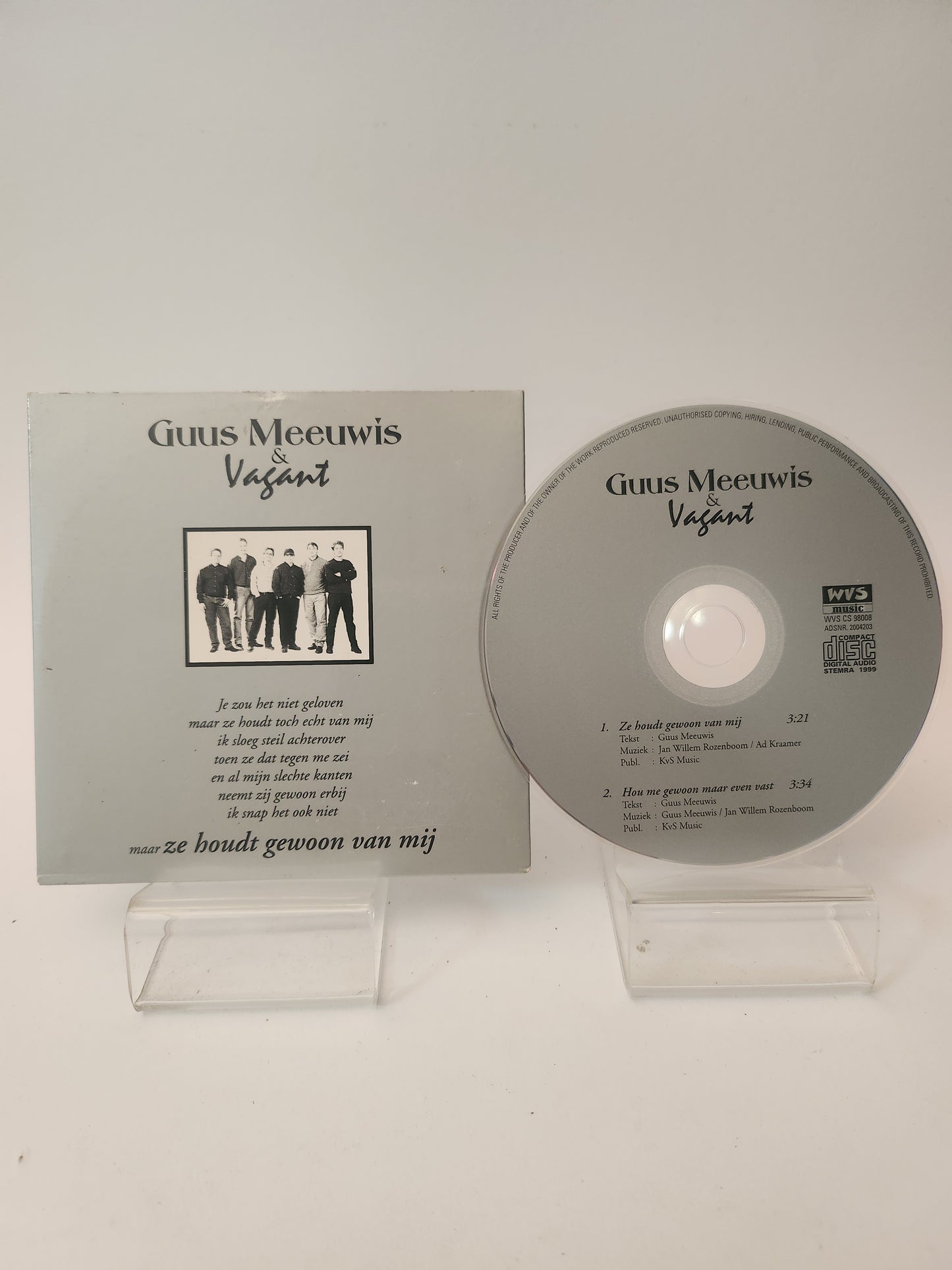 Guus Meeuwis & Vagant: Maar Ze Houdt Gewoon van Mij CD Single