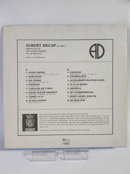 Albert Decap presenteert A Decap Eminent 1982 LP Vinyl - Feniks Gameshop