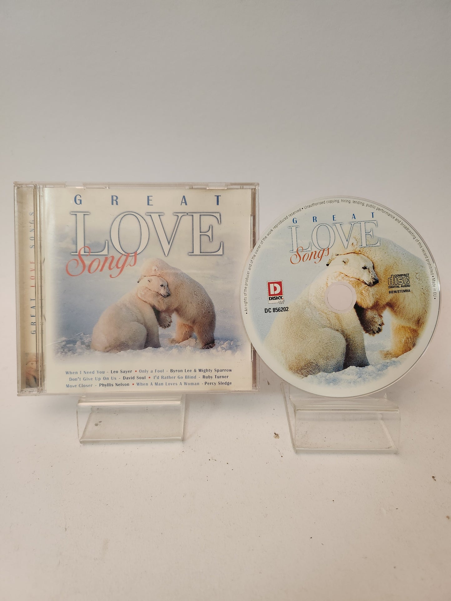 Great Love Songs CD