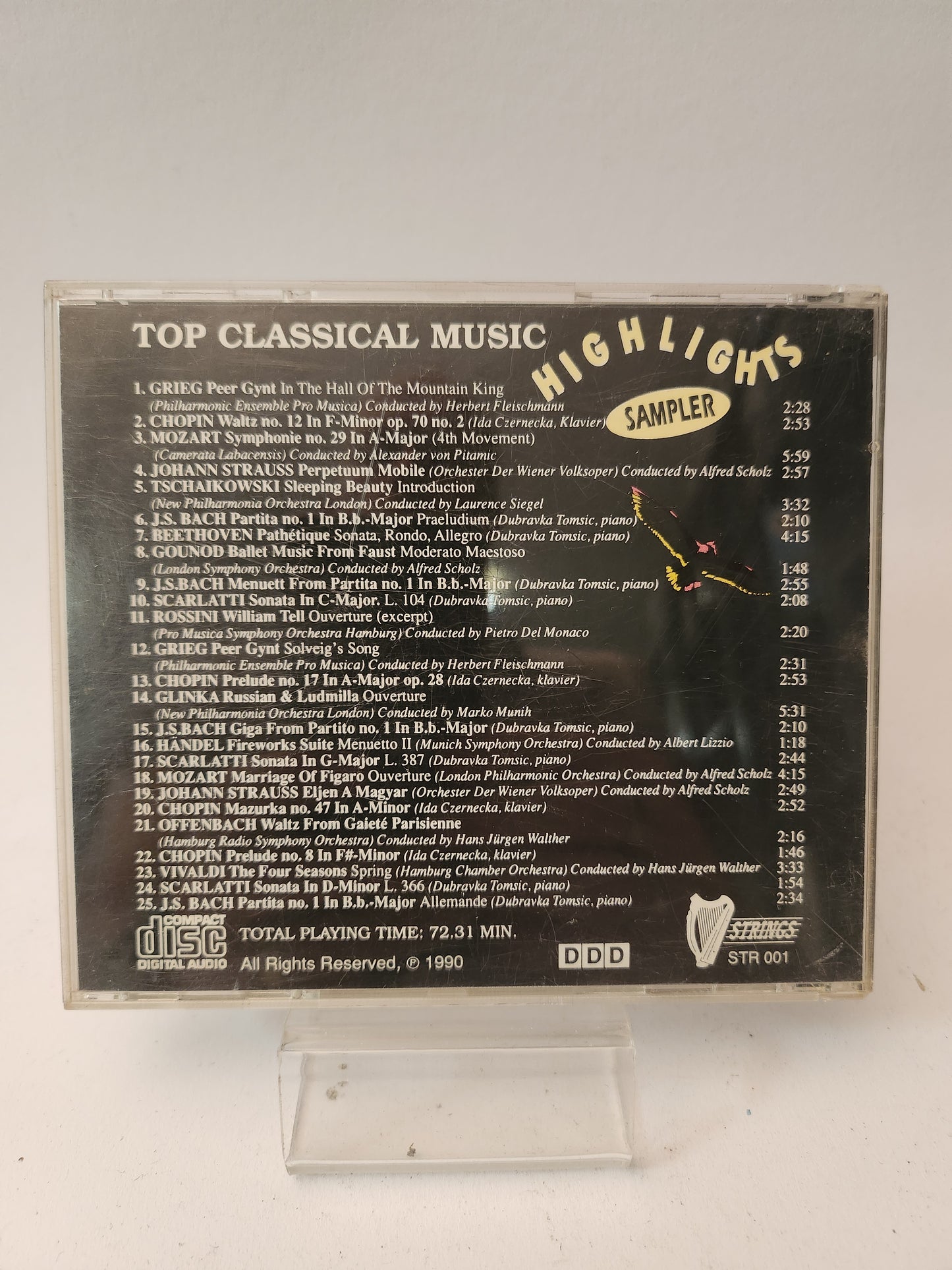Top Classical Music Highlights Sampler CD