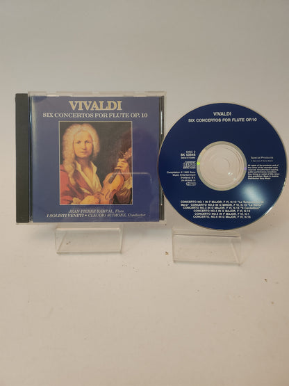 Vivaldi: Six Concertos for Flute Op 10 CD