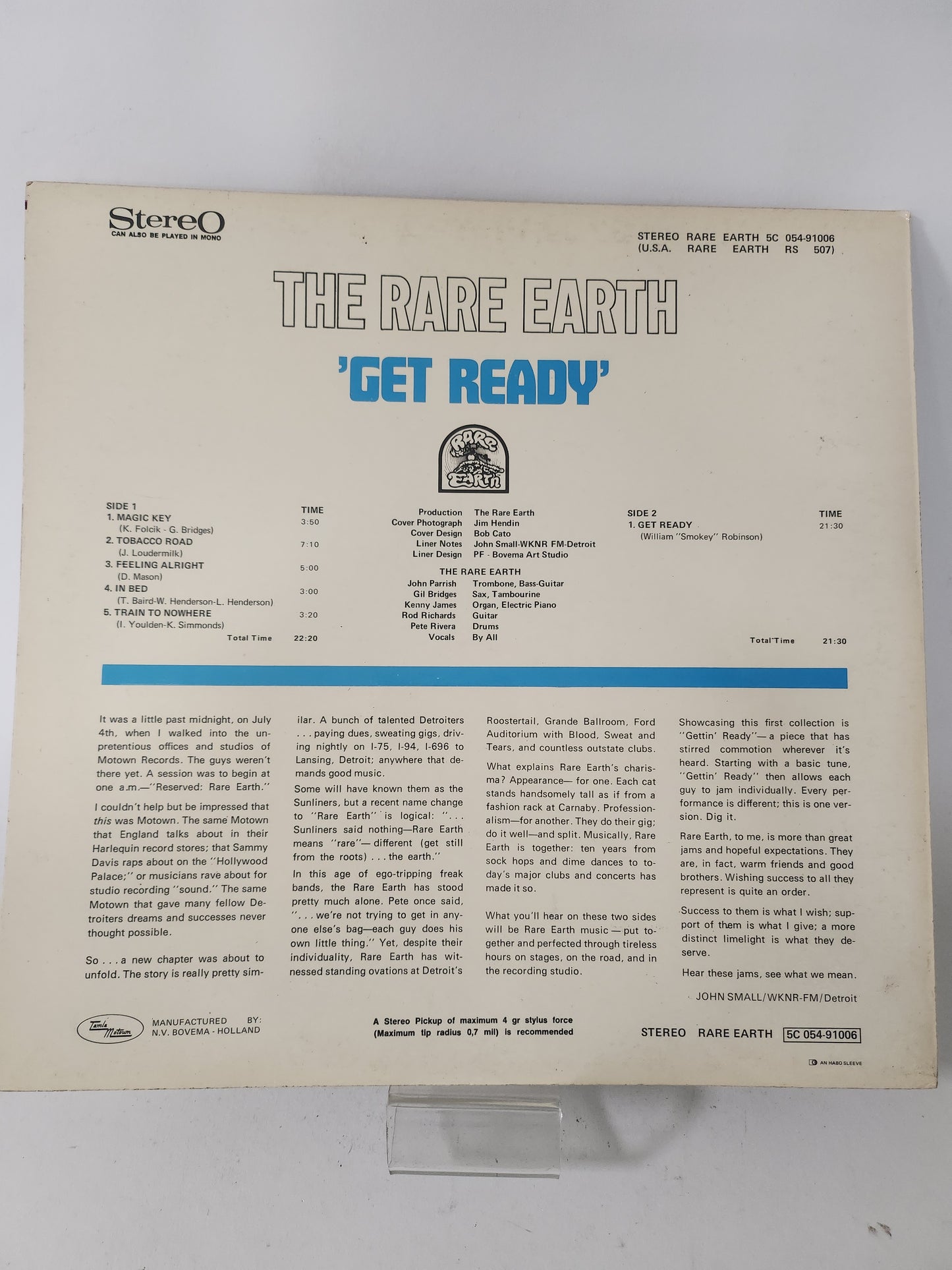 Get Ready: Rare Earth LP Vinyl