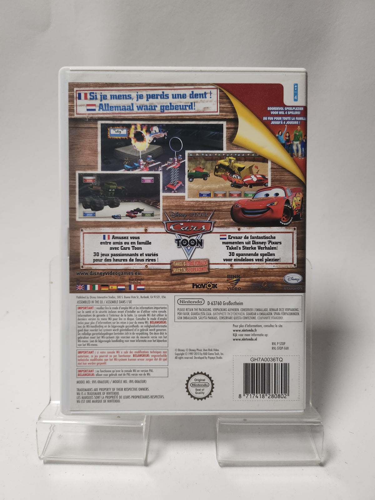 Disney Pixar Cars Toon: Takel's Sterke Verhalen Nintendo Wii
