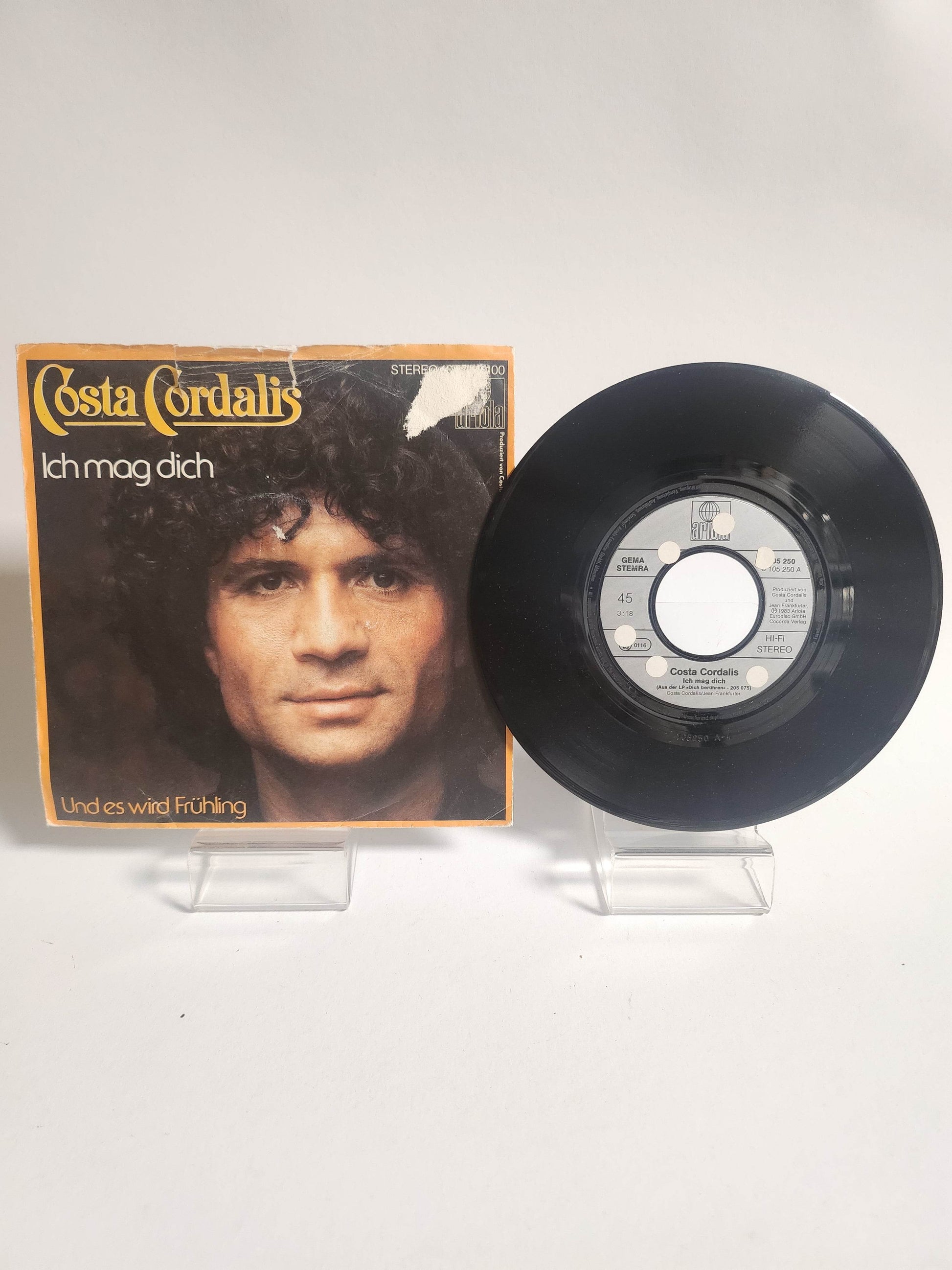 Costa Cordalis: Ich Mag Dich Single Vinyl - Feniks Gameshop