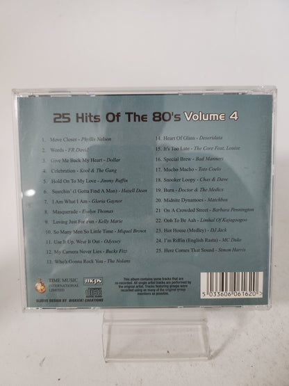 25 Hits of the 80's Volume 4 CD