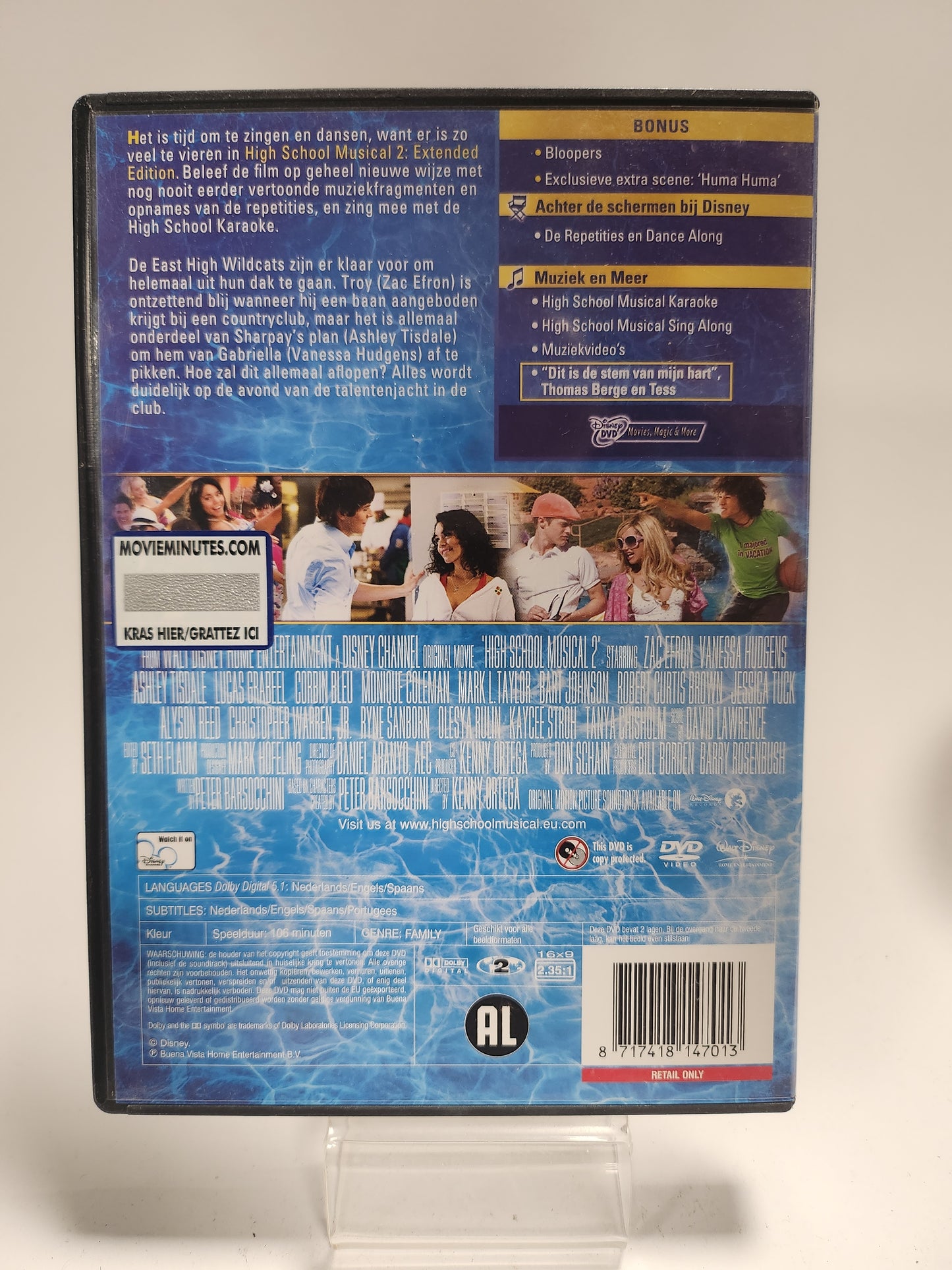 High School Musical 2 Extended Edition Dvd Kids
