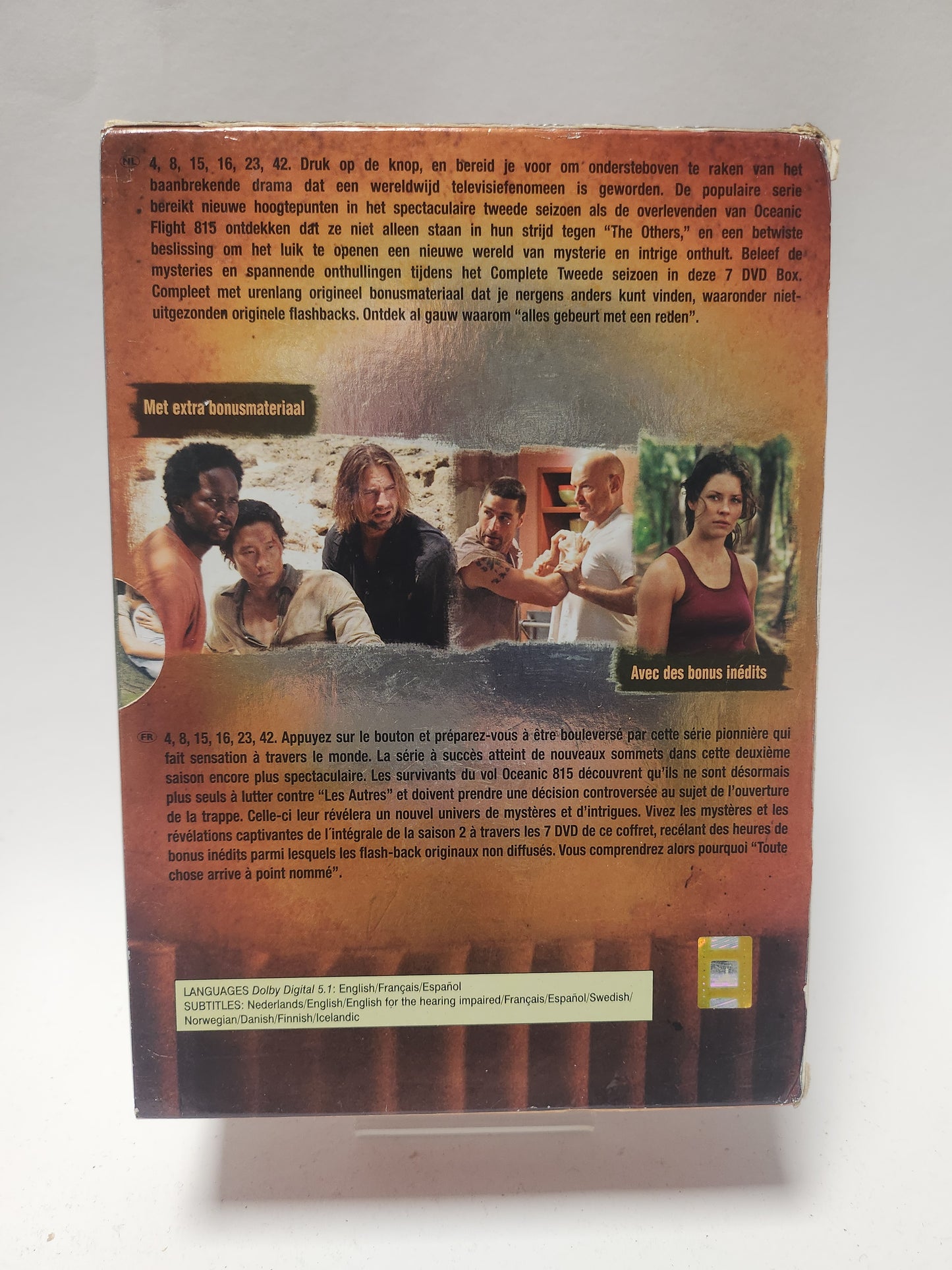 Lost "het Complete Tweede Seizoen" Dvd Box