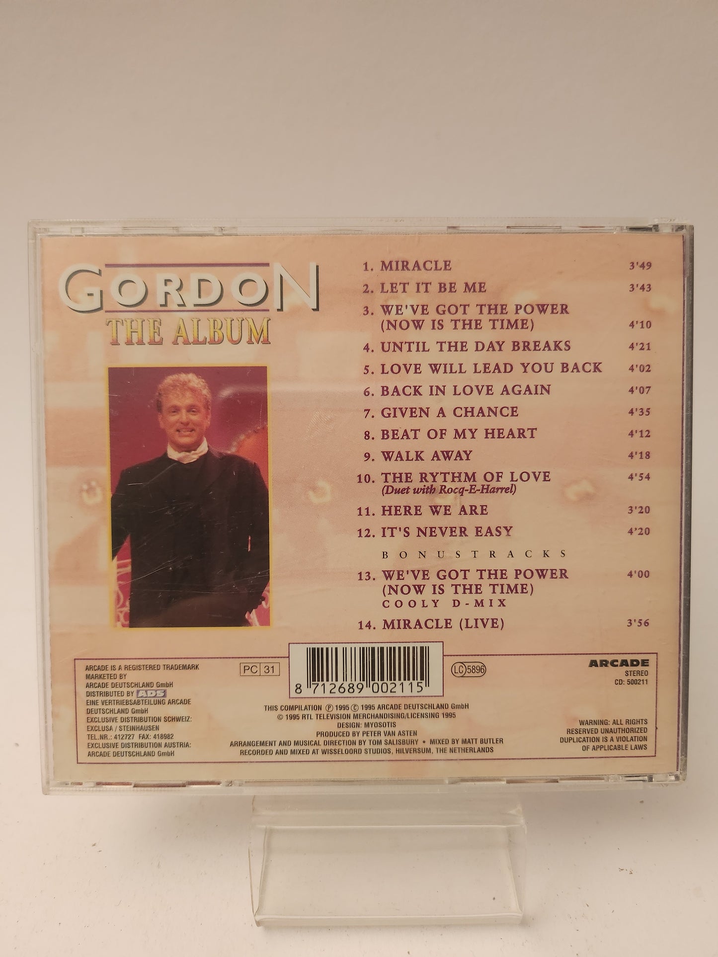Gordon the Album CD