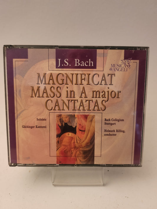 Bach: Mafnificat Mass in A Major Cantatas CD