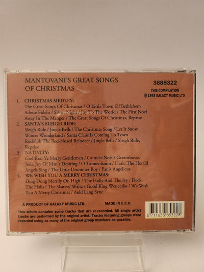Mantovani's Great Songs of Christmas CD