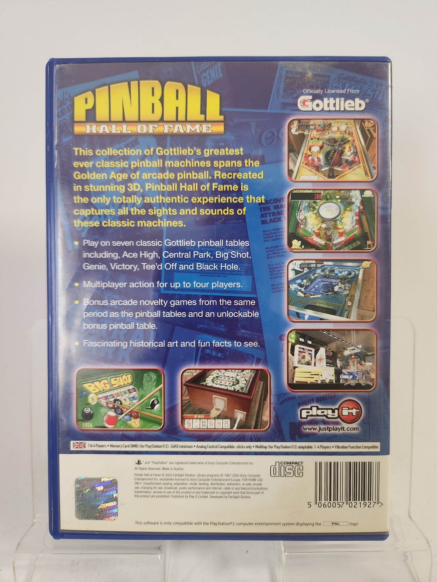 Pinball Hall of Fame Playstation 2 - Feniks Gameshop